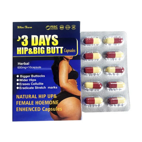 Capsules for Bigger Butt Natural Hip Lift 